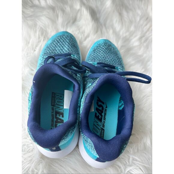 Nike Women's LunarEpic Flyknit 2 Low Running Shoes - Binary Blue - Size 9.5 - Picture 6 of 6